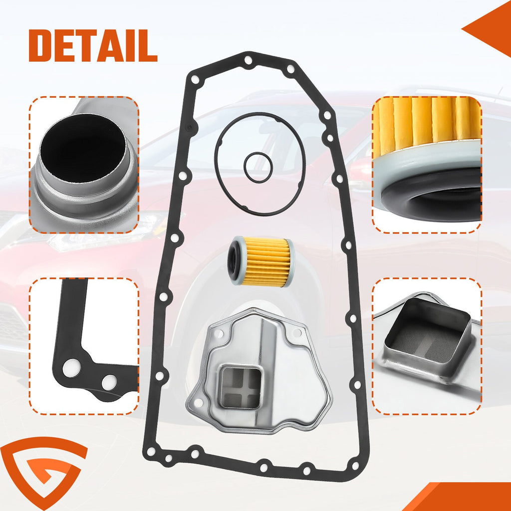 Auto Transmission Filter Oil Pan Gasket Kit For Nissan Rogue Altima Juke Eltqjsw