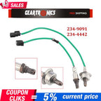 2PCS Oxygen O2 Sensor Upstream & Downstream Set For 2008-2012 Honda Cr-V 2.4L