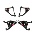 Front Upper& Lower Tubular Control Arms Set For 67-69 Camaro Firebird 68-74 Nova