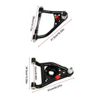 Front Upper& Lower Tubular Control Arms Set For 67-69 Camaro Firebird 68-74 Nova