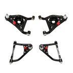 Front Upper& Lower Tubular Control Arms Set For 67-69 Camaro Firebird 68-74 Nova