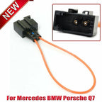 MOST Fiber Optic optical Loop Bypass Female Adapter for Mercedes BMW Porsche ,Q7