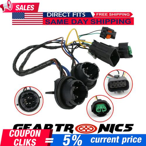 New 25962806 Headlight Wiring Harness For 2007-2013 Chevrolet Silverado 2500 HD