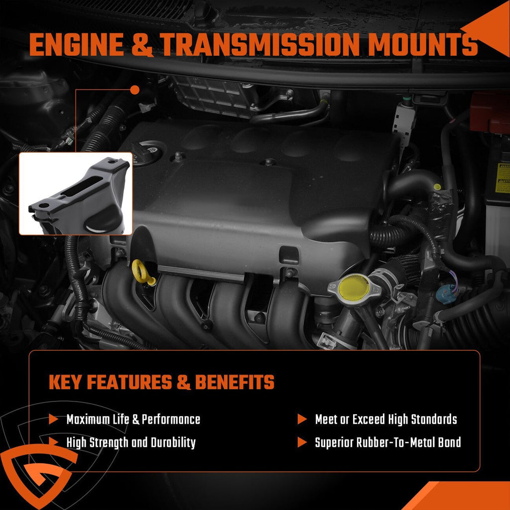 For 2006-2010 Honda Civic 1.8L Right Engine Motor Mount Hydraulic A4530 9280 /