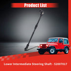Lower Intermediate Steering Shaft 52007017 Fit For Jeep Wrangler 1987-1995