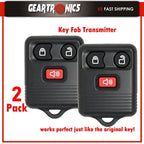 2pcs Keyless Entry Car Remote Control Key Fob Transmitter Alarm Fits Ford F150*