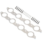 Set LS MLS Exhaust Manifold Header Gasket W/ Bolts For LS1 4.8 5.3 5.7 6.0 6.2