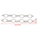 Set LS MLS Exhaust Manifold Header Gasket W/ Bolts For LS1 4.8 5.3 5.7 6.0 6.2