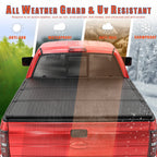 Hard Tonneau Cover 5FT 3-Fold For 2016-23 Toyota Tacoma Truck Bed 60.5inch Sal