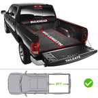 Hard Tonneau Cover 5FT 3-Fold For 2016-23 Toyota Tacoma Truck Bed 60.5inch Sal