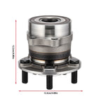 2pc Wheel Hub Bearings Rear LH & RH AWD Fit Subaru Crosstrek Impreza Forester US