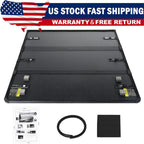 5.5FT Tonneau Cover Hard Tri-Fold For 2015-2024 Ford F150 Truck Bed Waterproof /