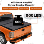 5.5FT Tonneau Cover Hard Tri-Fold For 2015-2024 Ford F150 Truck Bed Waterproof /