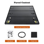 5.5FT Tonneau Cover Hard Tri-Fold For 2015-2024 Ford F150 Truck Bed Waterproof /