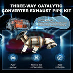 Front Exhaust Catalytic Converter Kit for Chevrolet Cruze 1.4L 2011-16 Sonic A