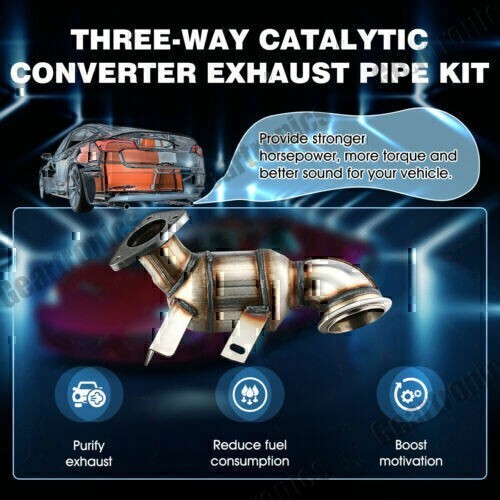Front Exhaust Catalytic Converter Kit for Chevrolet Cruze 1.4L 2011-16 Sonic A