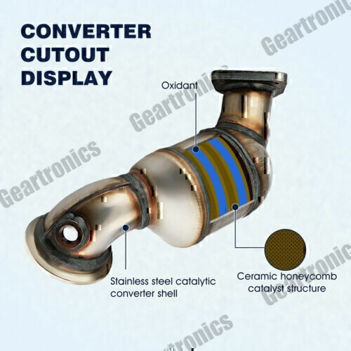 Front Exhaust Catalytic Converter Kit for Chevrolet Cruze 1.4L 2011-16 Sonic A
