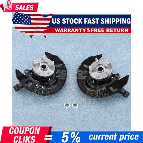 Wheel Bearing Hub Steering Knuckle Assy For Toyota Corolla 2003-2008 Front Pair