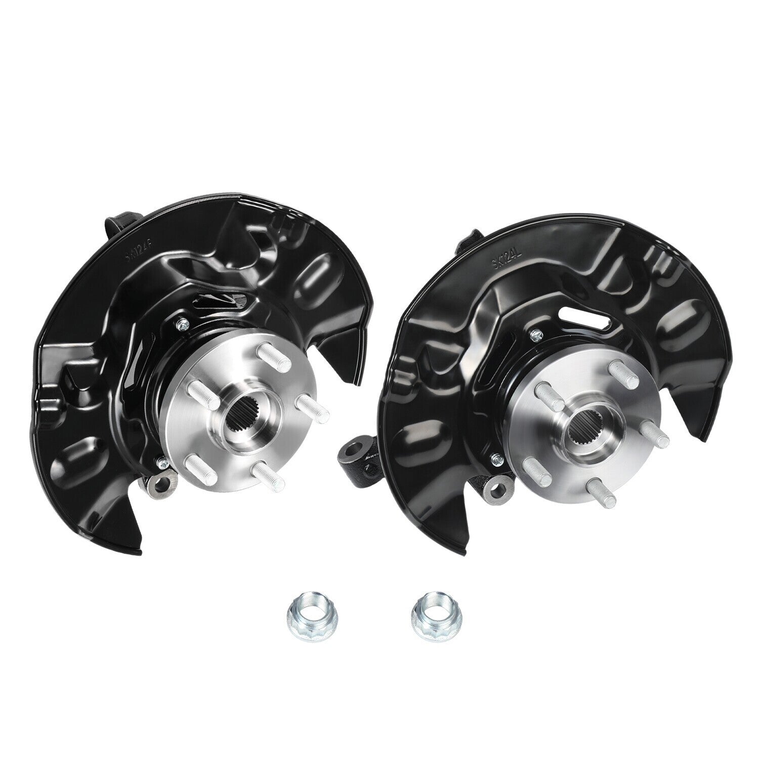 Wheel Bearing Hub Steering Knuckle Assy For Toyota Corolla 2003-2008 Front Pair