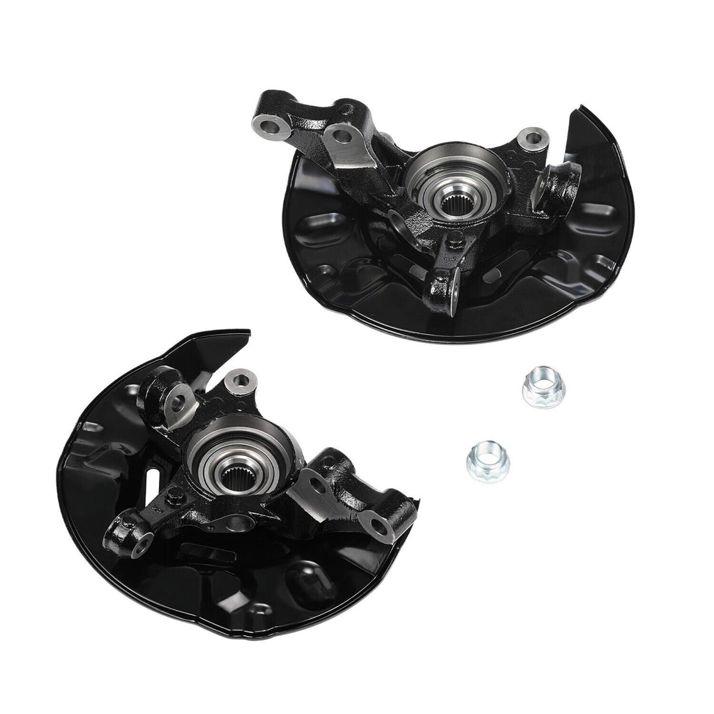 Wheel Bearing Hub Steering Knuckle Assy For Toyota Corolla 2003-2008 Front Pair