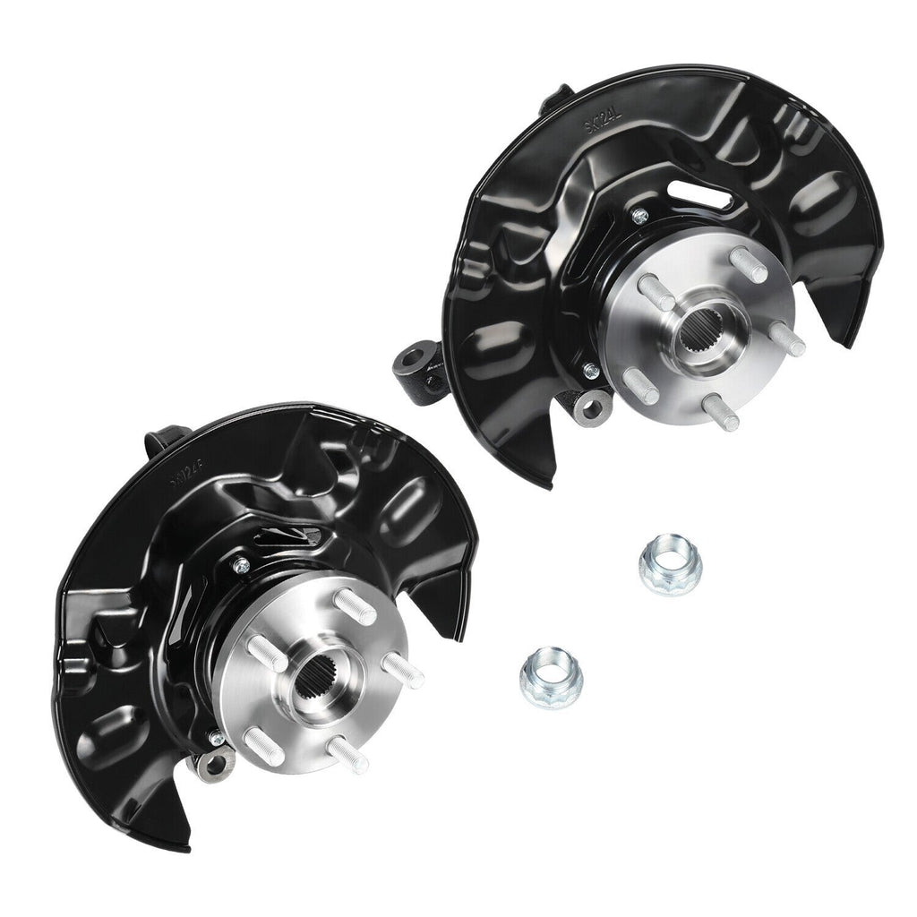 Wheel Bearing Hub Steering Knuckle Assy For Toyota Corolla 2003-2008 Front Pair