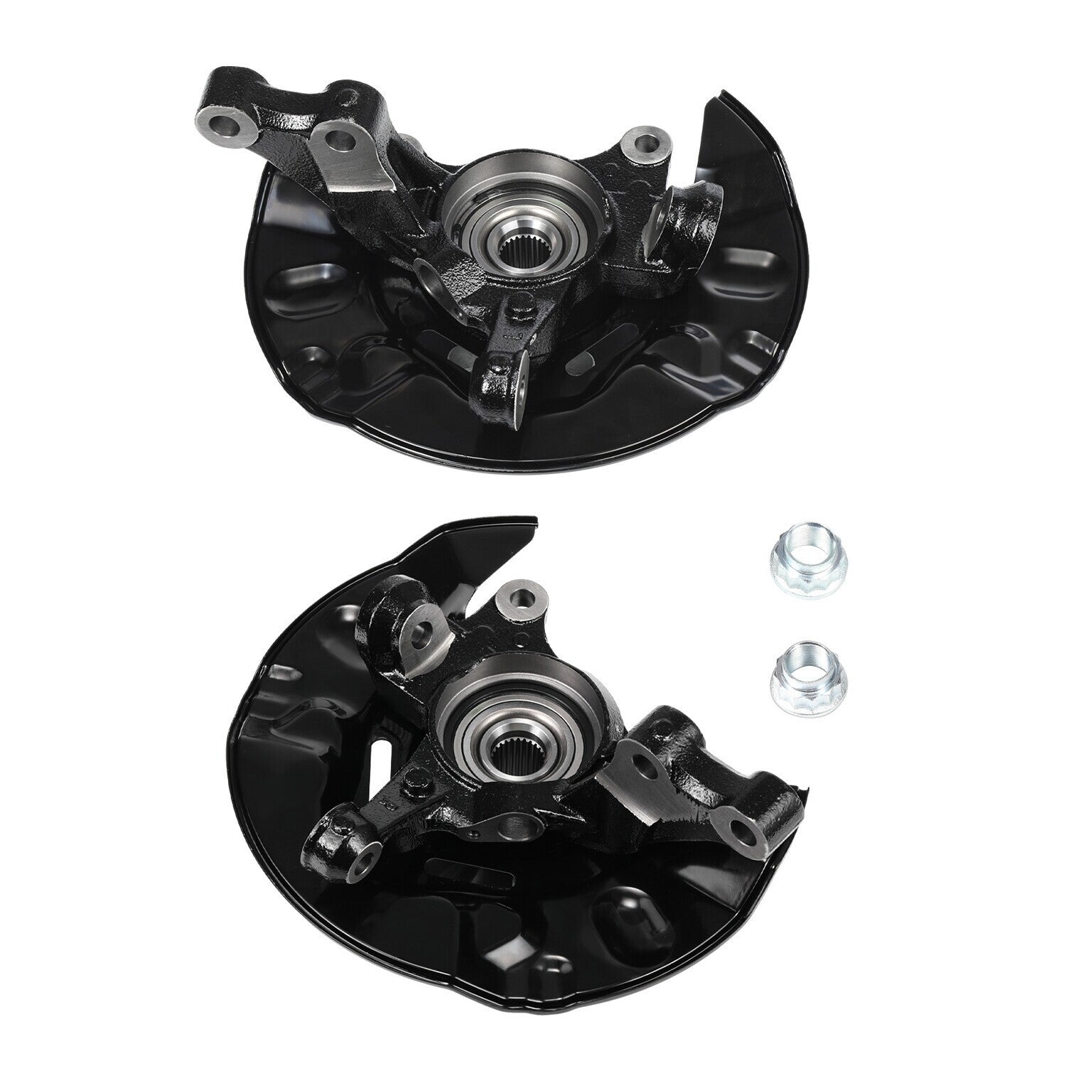 Wheel Bearing Hub Steering Knuckle Assy For Toyota Corolla 2003-2008 Front Pair