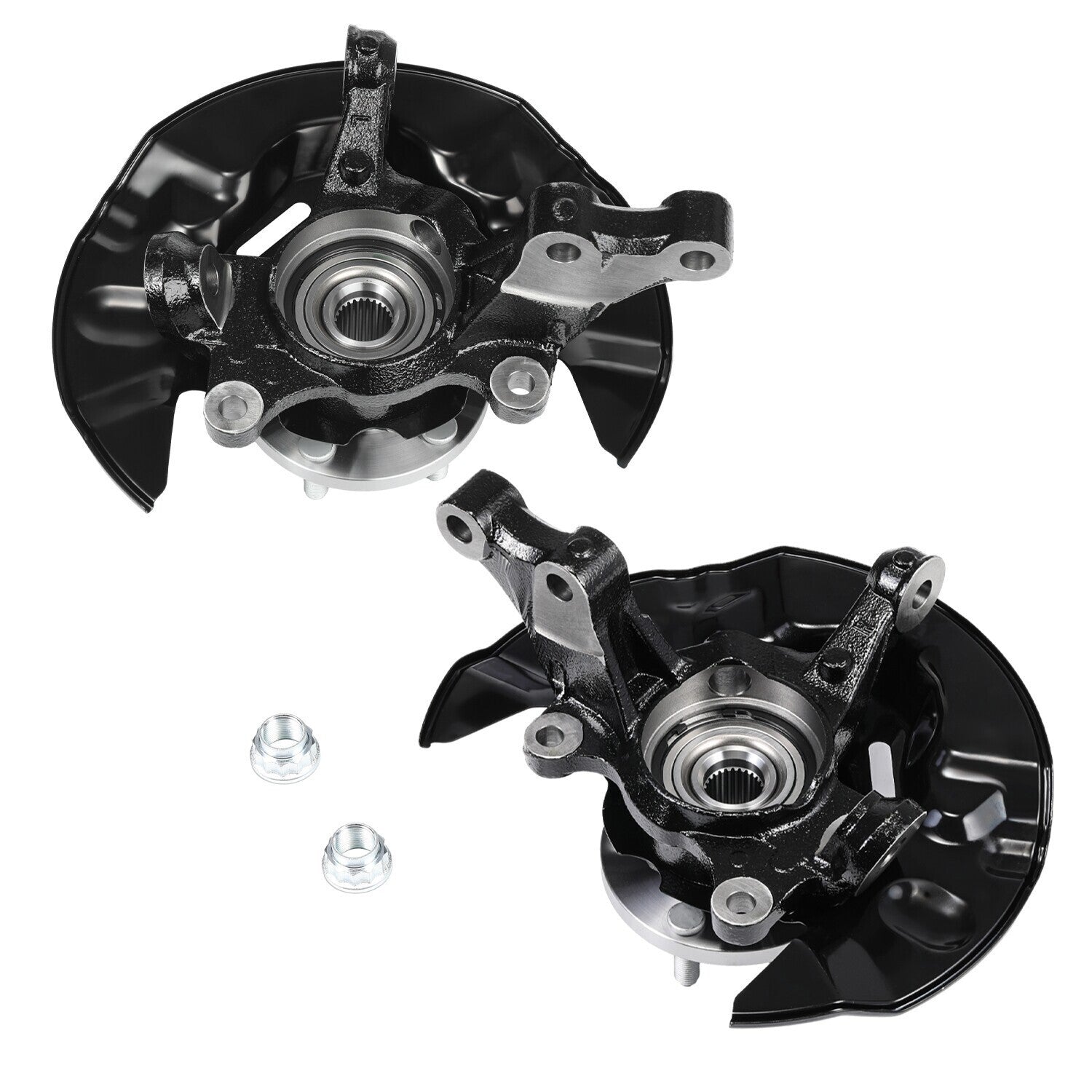 Wheel Bearing Hub Steering Knuckle Assy For Toyota Corolla 2003-2008 Front Pair