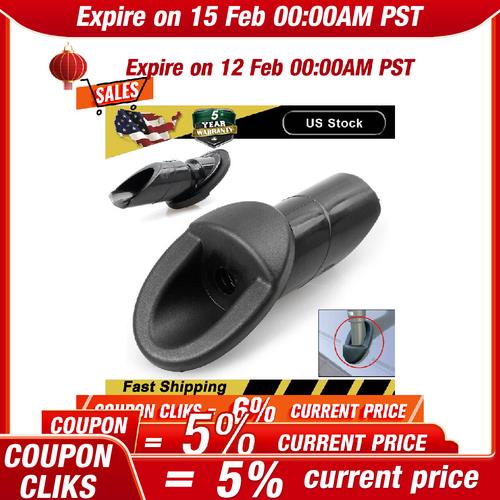 ANTENNA BEZEL ORNAMENT FOR 07-13 TOYOTA TUNDRA MANUAL MOUNTED FENDER BASE BLACK!