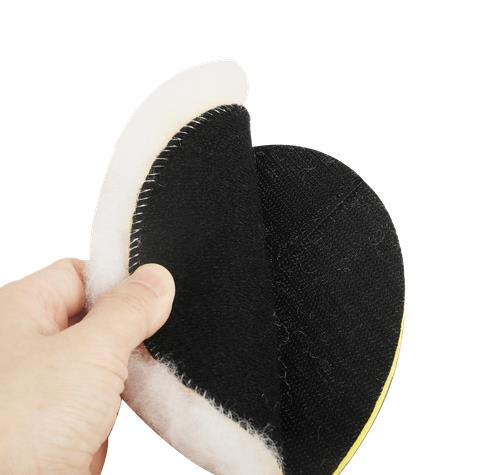 5PCS 6" Buffing Polishing Pad Wool Wheel Mop Kit For Car Polisher Drill Adapter!
