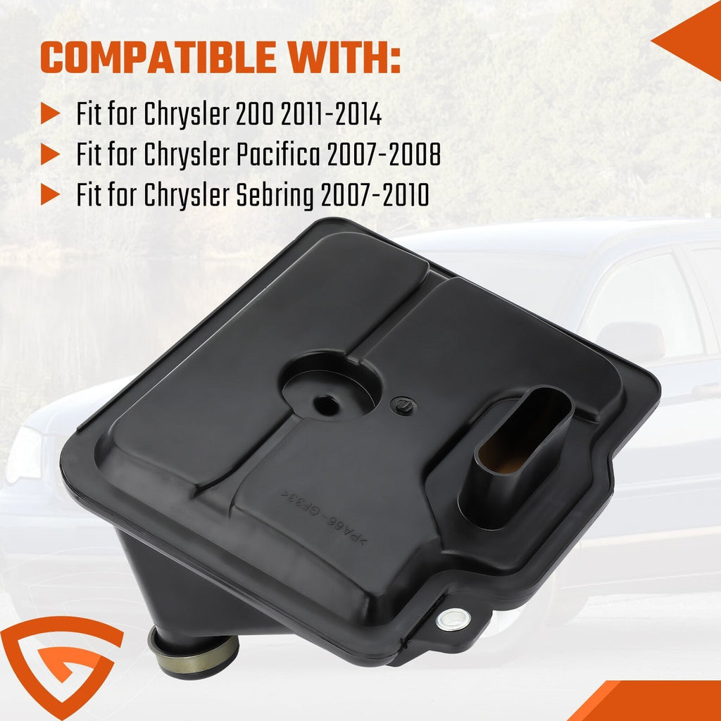 For 2008-2016 Dodge Chrysler Town Country Transmission Filter Oil Pan Gokoyteoim