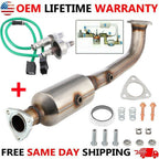 CATALYTIC CONVERTER w/O2 Sensor Up &Downstream FOR 2007 2008 09 HONDA CR-V 2.4L