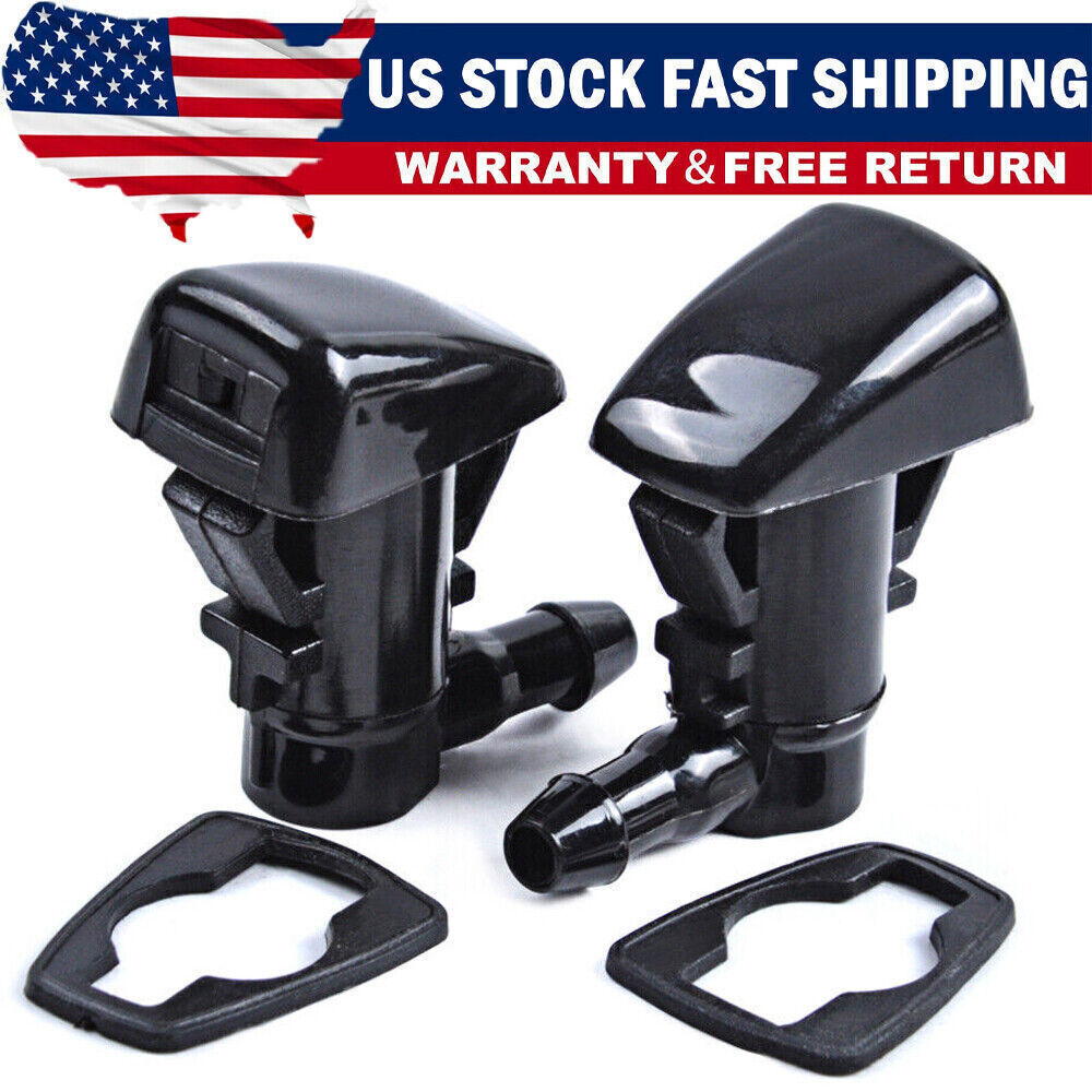 Fit For Jeep Liberty 2008-2012 Windshield Wiper Water Spray Washer Nozzle Jet .