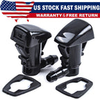 Fit For Jeep Liberty 2008-2012 Windshield Wiper Water Spray Washer Nozzle Jet .