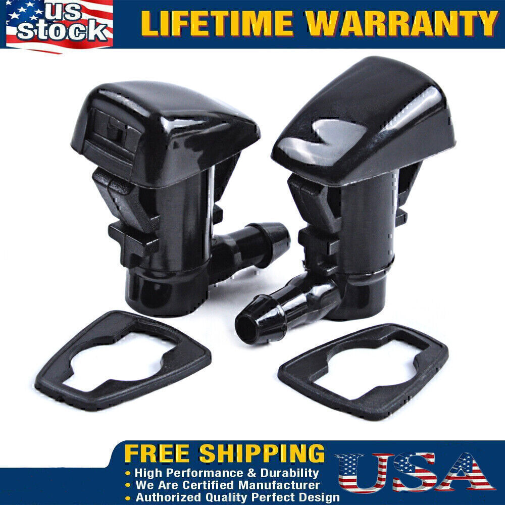 Fit For Jeep Liberty 2008-2012 Windshield Wiper Water Spray Washer Nozzle Jet .
