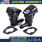 Fit For Jeep Liberty 2008-2012 Windshield Wiper Water Spray Washer Nozzle Jet .