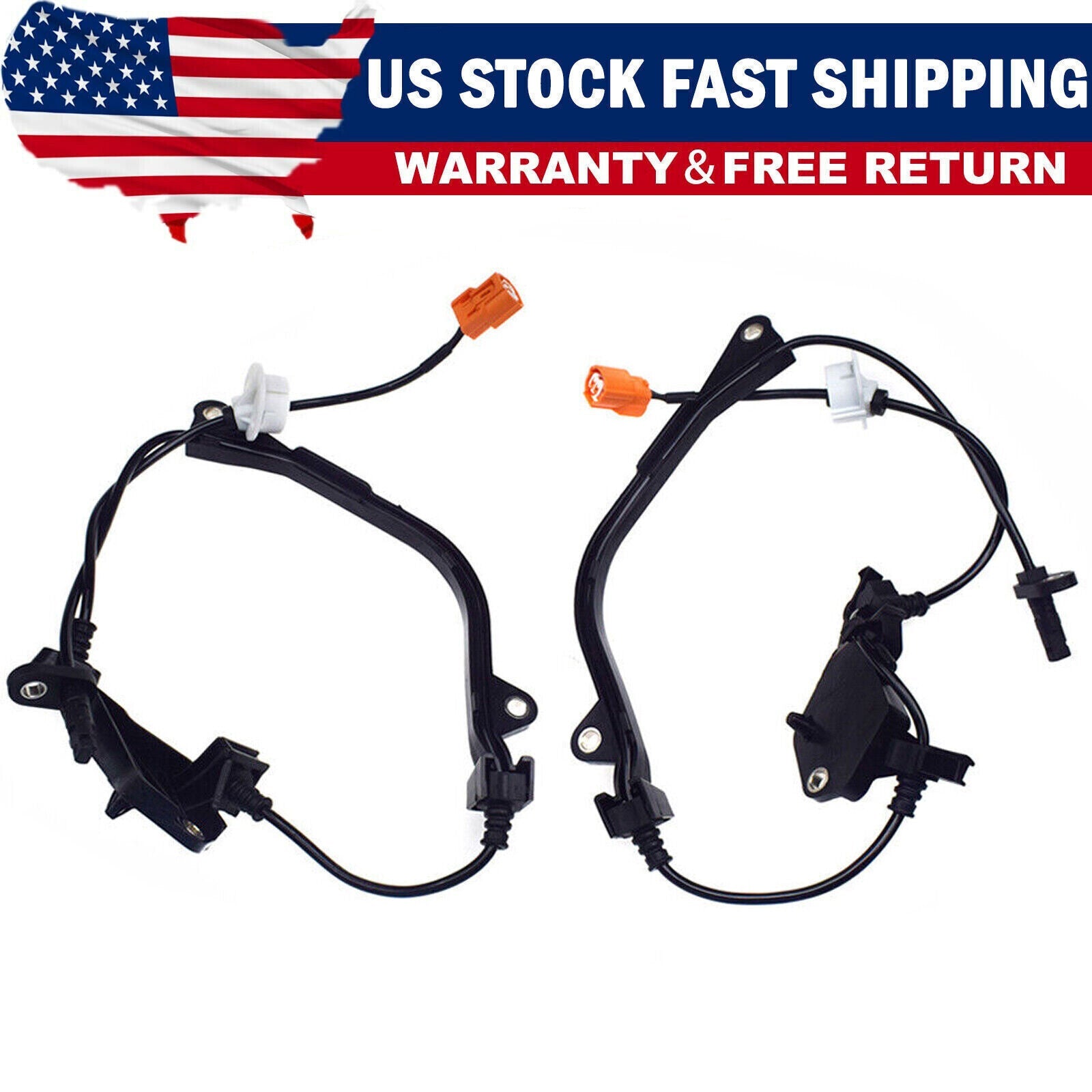 2pcs ABS Speed Sensor Front Right + Left For Honda Accord 03-07 Acura TSX 04 -08
