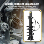2x Fit Lincoln MKC 2015-2019 Front Shock Struts Assys w/Electronic #EJ7Z18124K