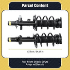 2x Fit Lincoln MKC 2015-2019 Front Shock Struts Assys w/Electronic #EJ7Z18124K