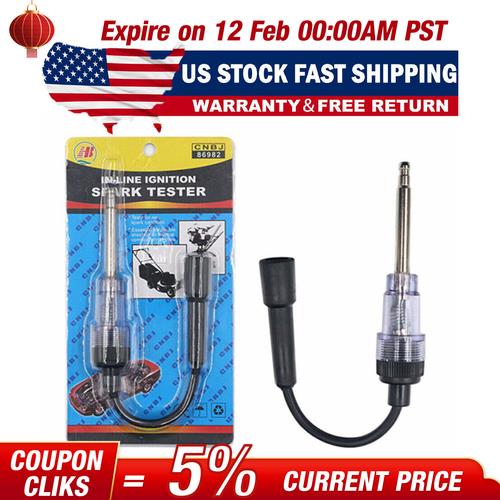 SPARK PLUG Tester Tool Ignition System Coil Engine In Line Auto Car Diagnostic