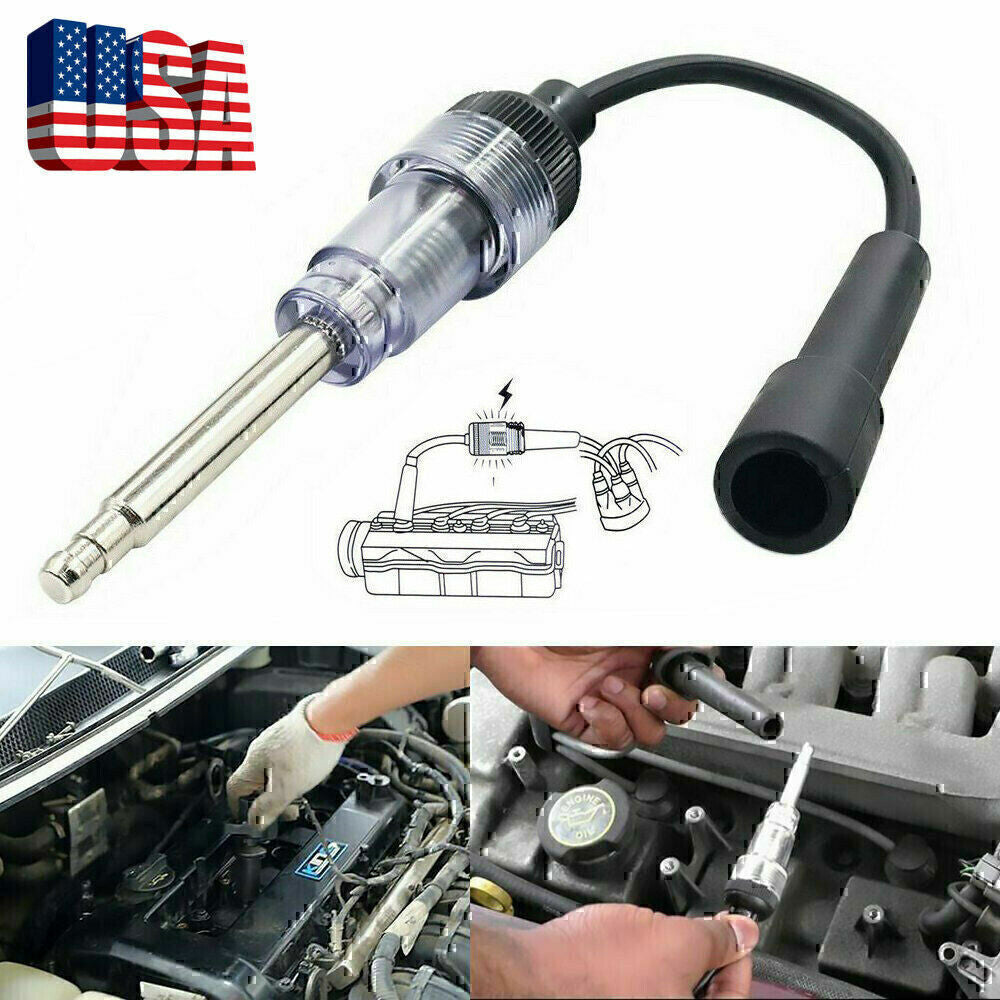SPARK PLUG Tester Tool Ignition System Coil Engine In Line Auto Car Diagnostic