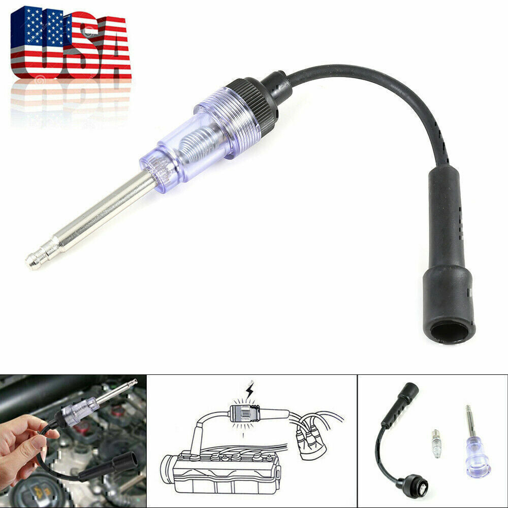 SPARK PLUG Tester Tool Ignition System Coil Engine In Line Auto Car Diagnostic