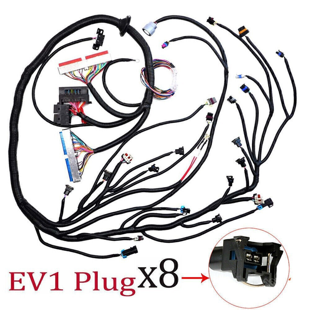 FOR 97-06 LS1 Engine w/4L60E DBC Standalone Wiring Harness4.8 5.3 6.0 Direct-Fit