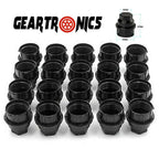 20PCS Black Plastic Wheel Lug Nut Caps Replace Kits For GM 9593028 9593228*
