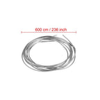 20-Foot Chrome Car Door Edge Guard Molding Trim Strip