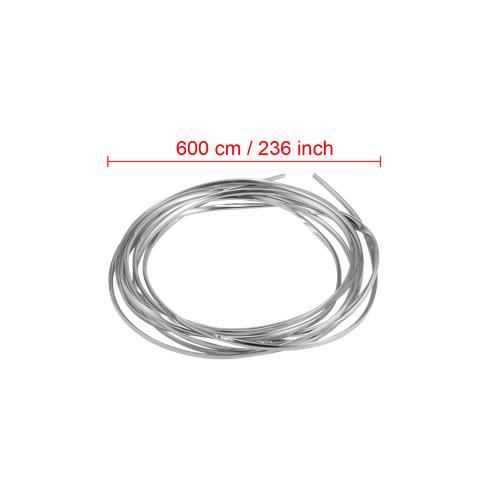 20-Foot Chrome Car Door Edge Guard Molding Trim Strip