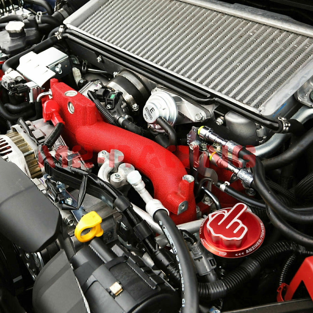 JDM For Honda Acura Screw- In Middle Finger Oil Filler Tank Cap Valve Cover Red