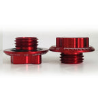 JDM For Honda Acura Screw- In Middle Finger Oil Filler Tank Cap Valve Cover Red