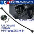 Fuel Gas Tank Cap Tether Wire For BMW E81 E87 E88 E89 E71 E46 E90 E91 X3 X5 X6