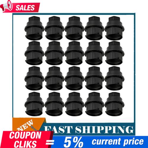 20PCS Black. Plastic Wheel Lug Nut Caps Replace Kits For GM 9593028 9593228 US