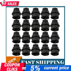 20PCS Black. Plastic Wheel Lug Nut Caps Replace Kits For GM 9593028 9593228 US